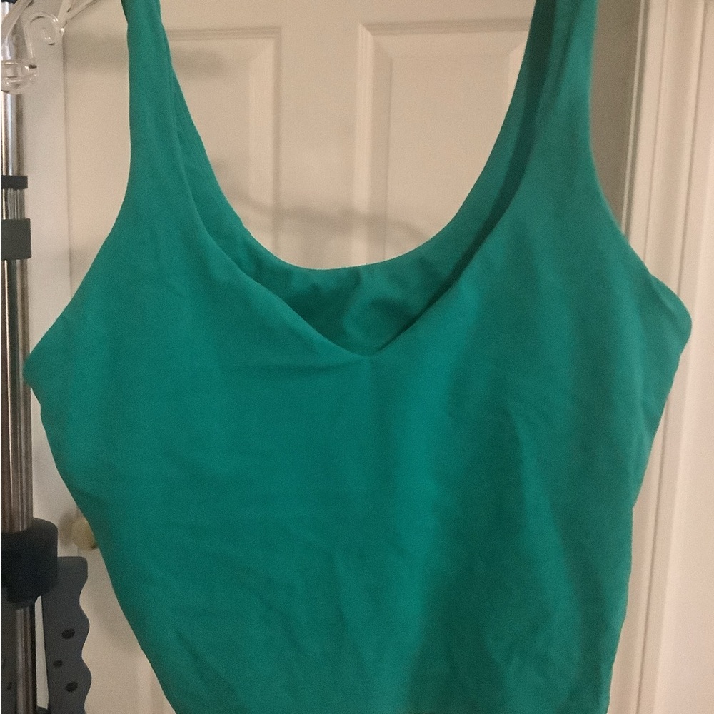 lululemon athletica Green Tank Top